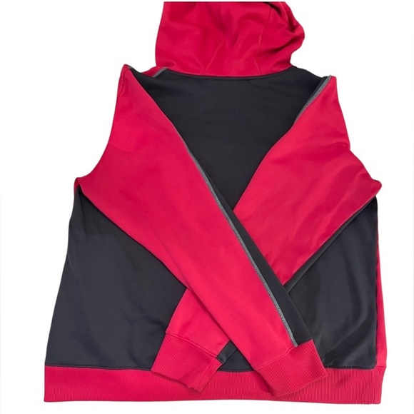 Under Armour Women’s Pink & gray Pullover Hoodie, Semi Fitted, Zip Pocket size L - Picture 11 of 14